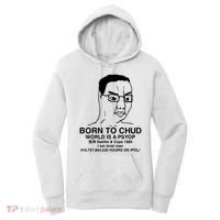 Born To Chud World Is A Psyop Seethe & Cope 1989 Women's Hoodie thumb 0