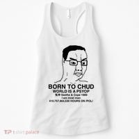 Born To Chud World Is A Psyop Seethe & Cope 1989 Women's Tank Top thumb 0