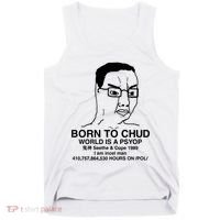 Born To Chud World Is A Psyop Seethe & Cope 1989 Tank Top thumb 0