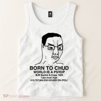Born To Chud World Is A Psyop Seethe & Cope 1989 Tank Top thumb 2