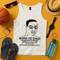 Born To Chud World Is A Psyop Seethe & Cope 1989 Tank Top thumb 4