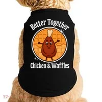 Better Together Chicken And Waffles Doggie Tank thumb 0