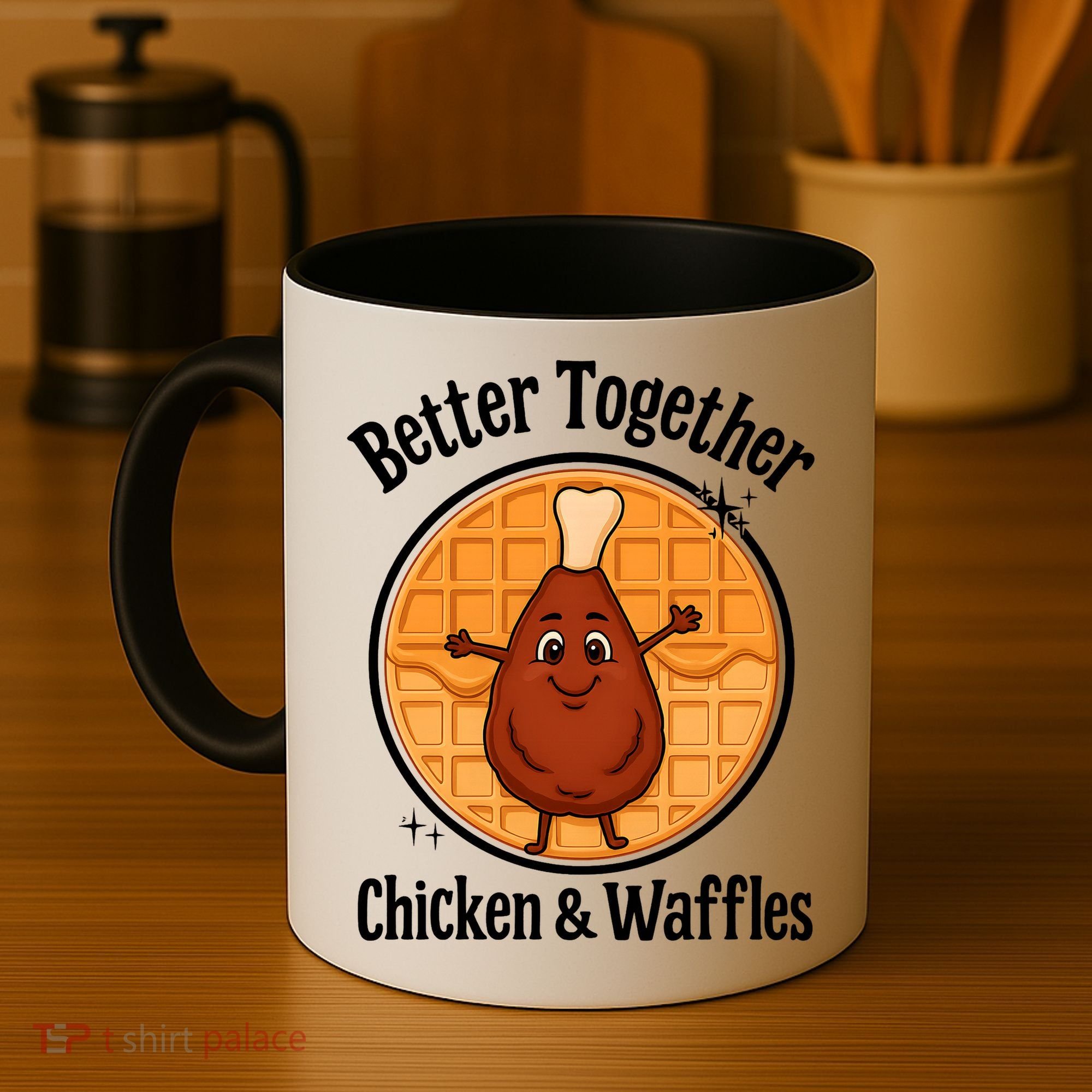 Better Together Chicken And Waffles Coffee Mug