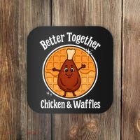 Better Together Chicken And Waffles Coaster thumb 0
