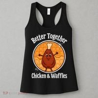 Better Together Chicken And Waffles Women's Tank Top thumb 3