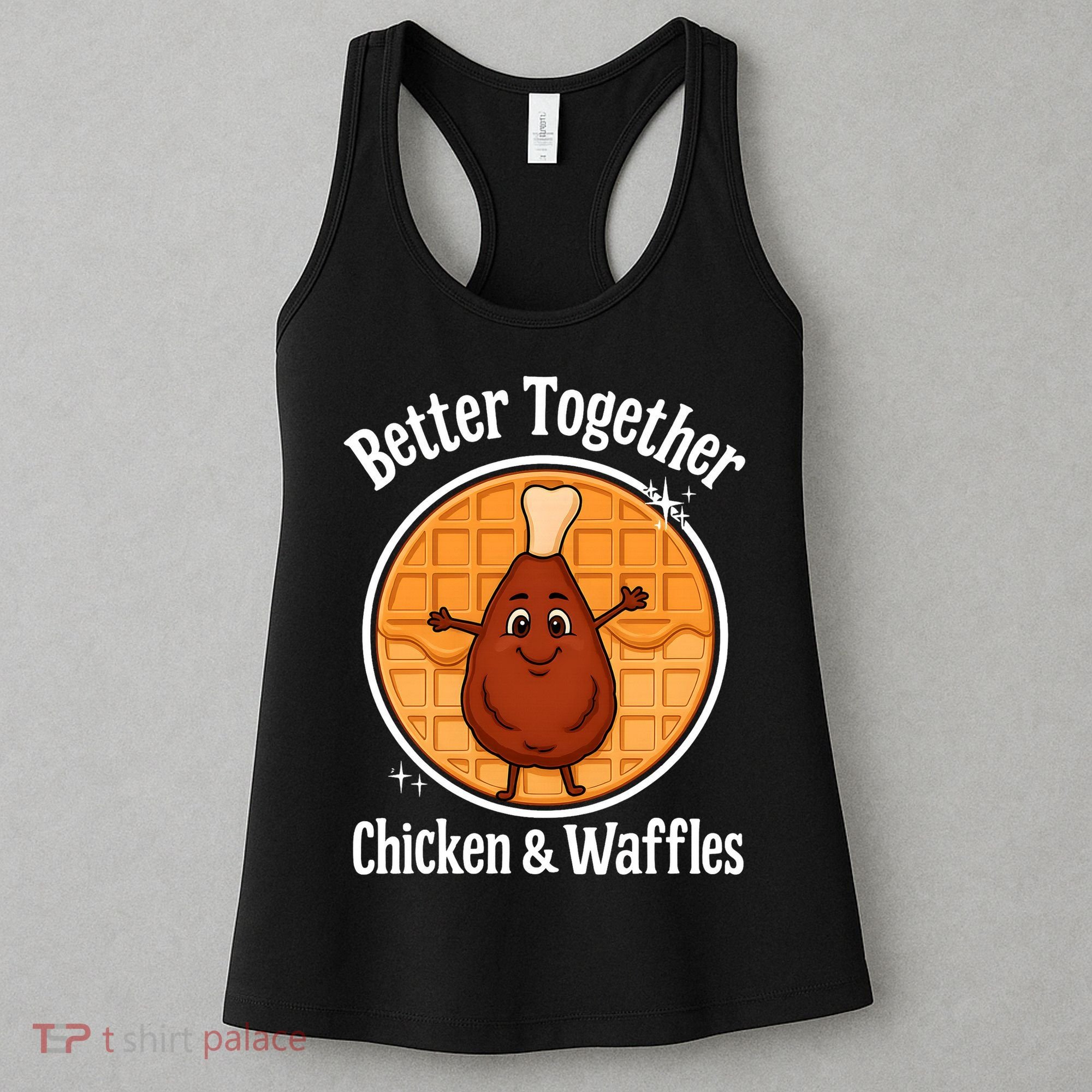 Better Together Chicken And Waffles Women's Tank Top