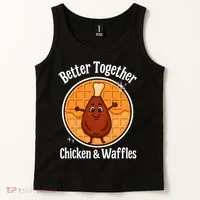 Better Together Chicken And Waffles Tank Top thumb 2