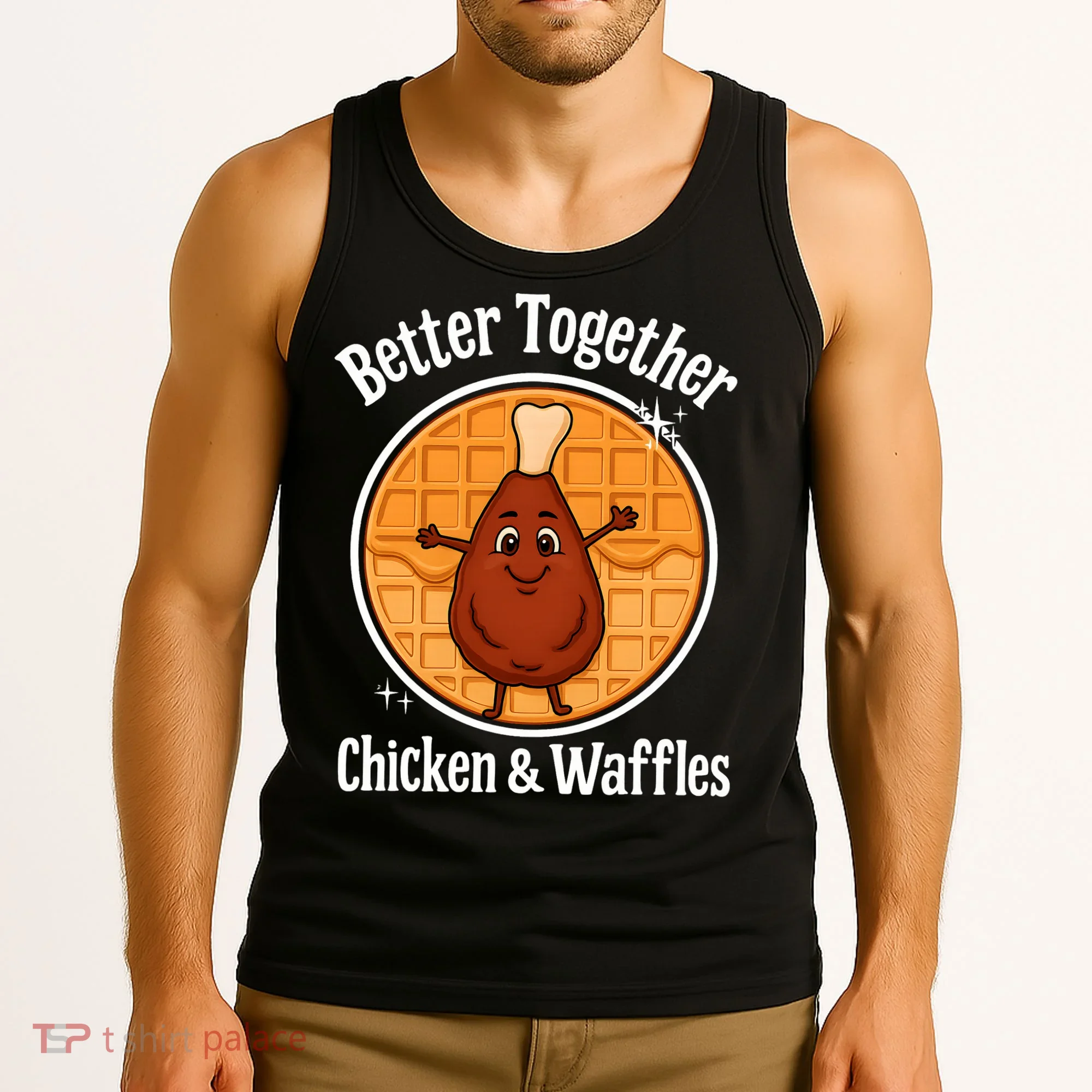 Better Together Chicken And Waffles Tank Top