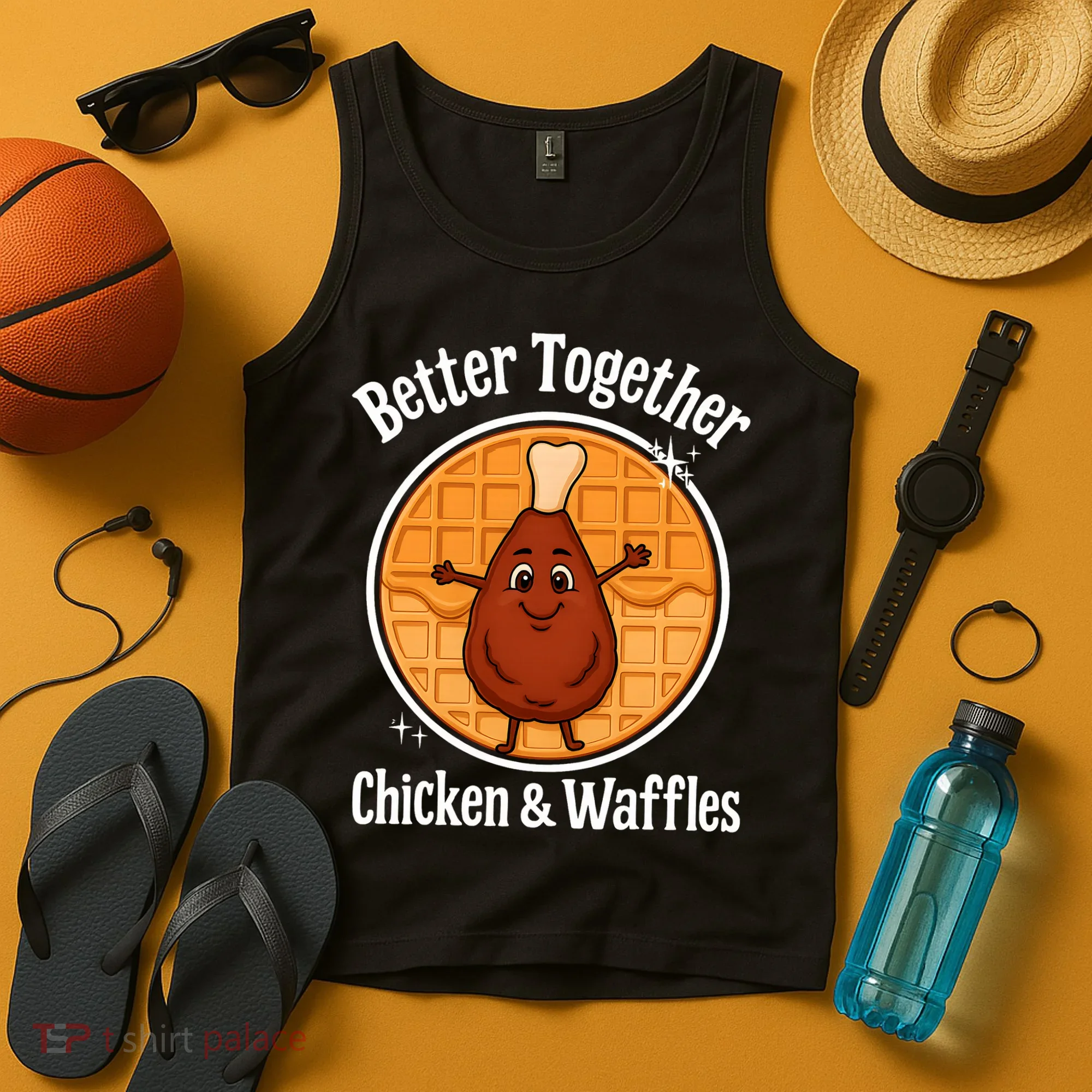 Better Together Chicken And Waffles Tank Top