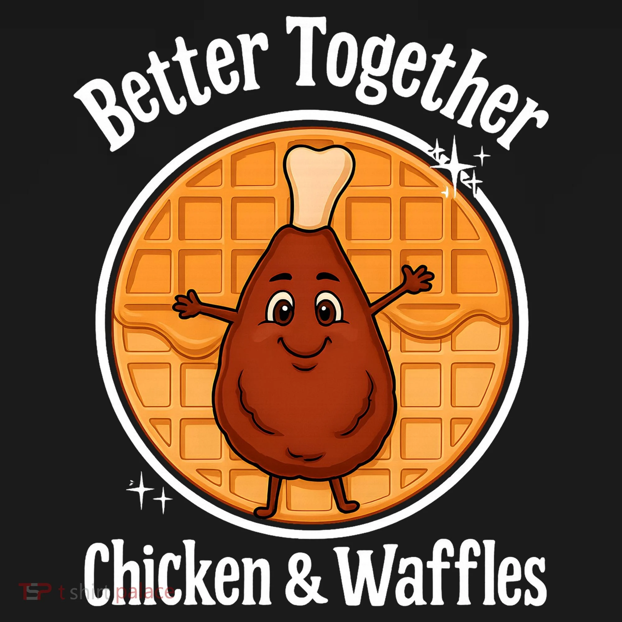 Better Together Chicken And Waffles Tank Top