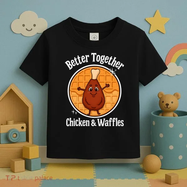 Better Together Chicken And Waffles Toddler T-Shirt
