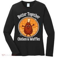 Better Together Chicken And Waffles Women's Long Sleeve Shirt thumb 0