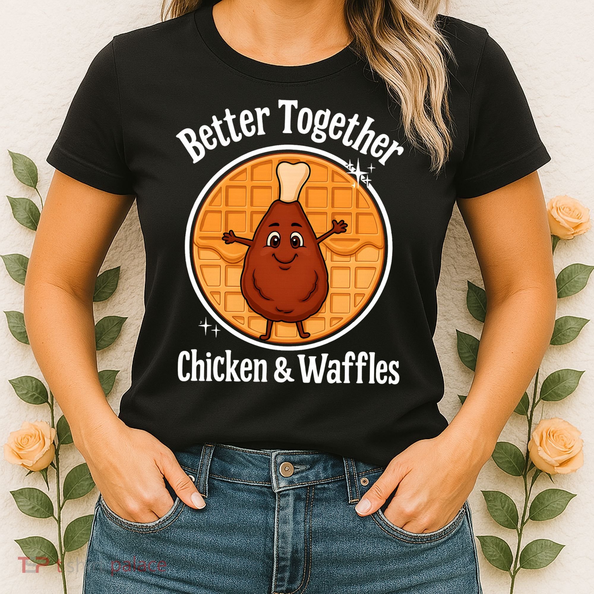 Better Together Chicken And Waffles Women's T-Shirt