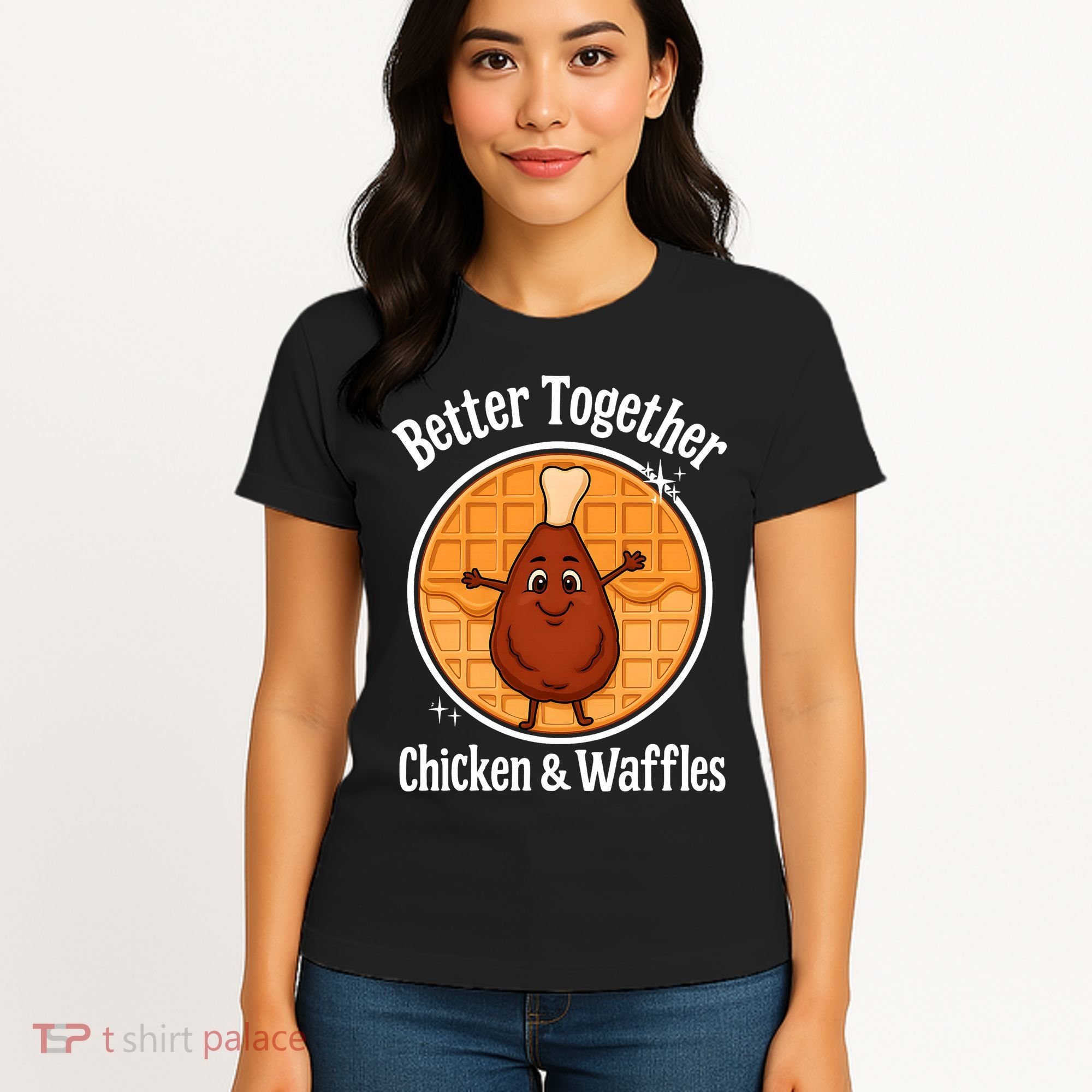Better Together Chicken And Waffles Women's T-Shirt