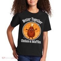 Better Together Chicken And Waffles Kids T-Shirt thumb 2