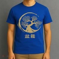 Bonsai Tree Circle Japanese Art Meditation Yoga Buddhist Gift T-Shirt thumb 3