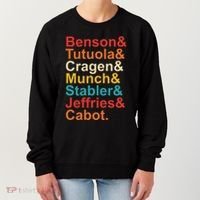 Benson& Tutuola& Cragen& Munch& Stabler& Jeffries& Cabot. Women's Sweatshirt thumb 0