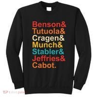 Benson& Tutuola& Cragen& Munch& Stabler& Jeffries& Cabot. Sweatshirt thumb 0