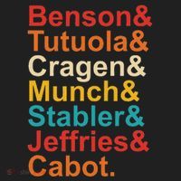 Benson& Tutuola& Cragen& Munch& Stabler& Jeffries& Cabot. Tumbler thumb 3