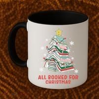 Book Tree Christmas Reading All Booked For Christmas  Coffee Mug thumb 2
