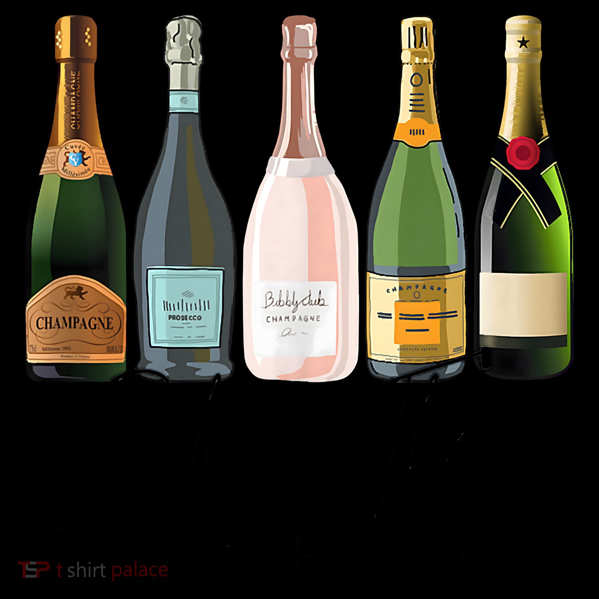 Blame The Champagne, Champagne Bottles Day Drinking Mimosa Coffee Mug