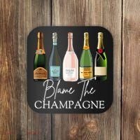 Blame The Champagne, Champagne Bottles Day Drinking Mimosa Coaster thumb 0