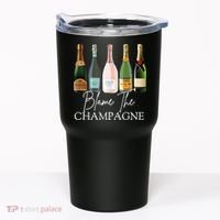 Blame The Champagne, Champagne Bottles Day Drinking Mimosa Tumbler thumb 0