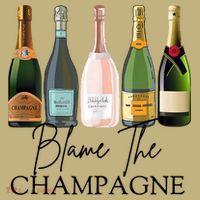 Blame The Champagne, Champagne Bottles Day Drinking Mimosa Mousepad thumb 1