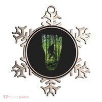 Bigfoot Track Cryptid Believer Forest Nature Woods Outdoors Ornament thumb 0