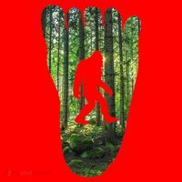 Bigfoot Track Cryptid Believer Forest Nature Woods Outdoors Santa Hat thumb 1