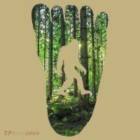 Bigfoot Track Cryptid Believer Forest Nature Woods Outdoors Button thumb 1