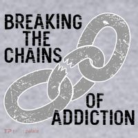 Breaking The Chains Of Addiction Aa Na Clean Sober Recovery Gift Women's Sweatshirt thumb 2
