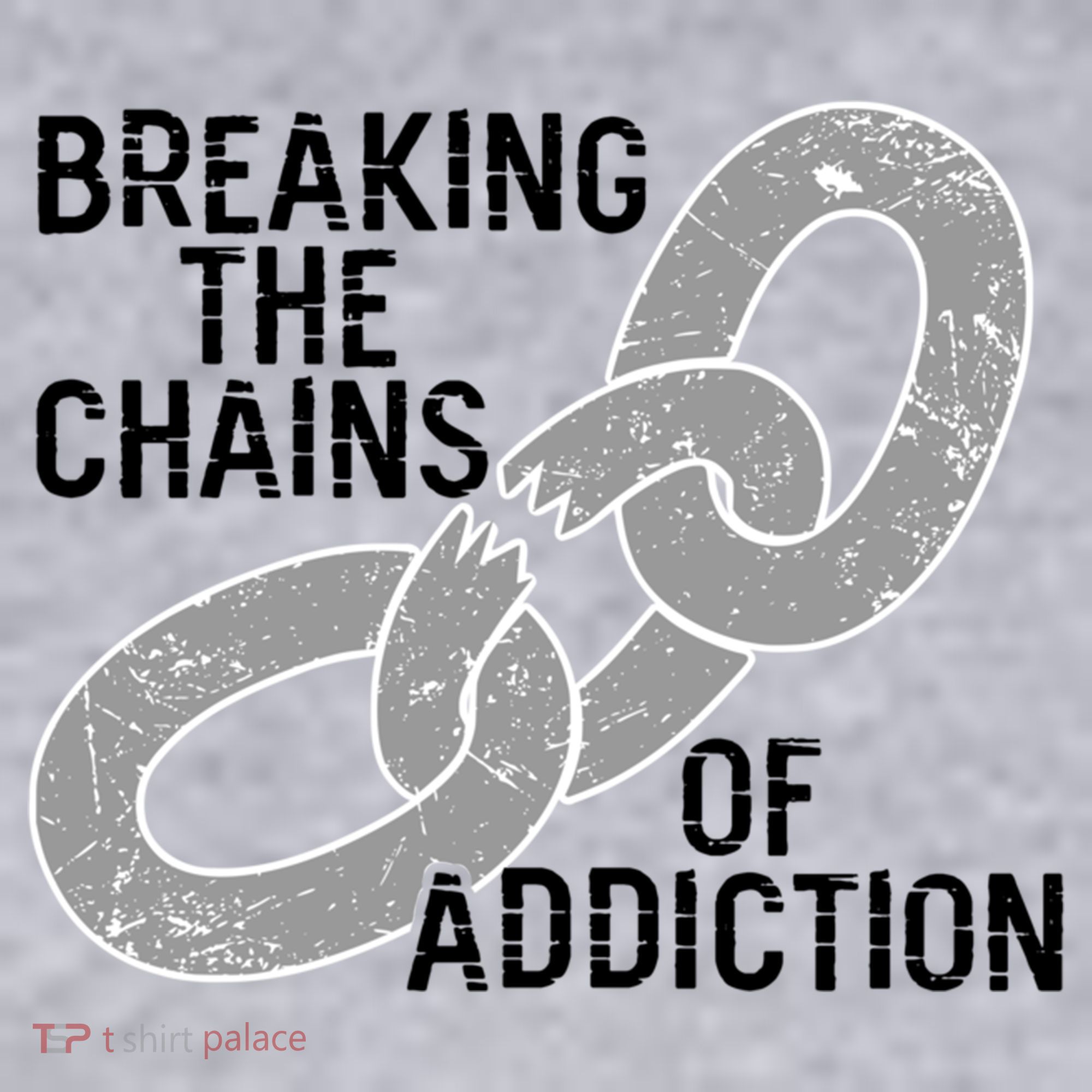 Breaking The Chains Of Addiction Aa Na Clean Sober Recovery Gift Women's Sweatshirt