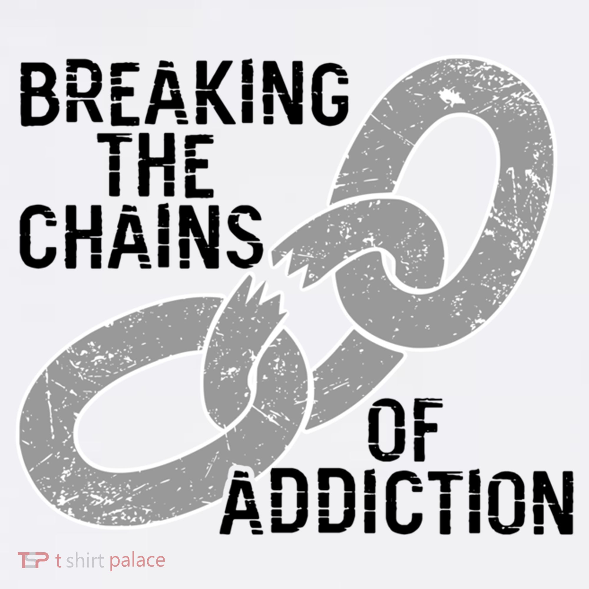 Breaking The Chains Of Addiction Aa Na Clean Sober Recovery Gift Women's Tank Top