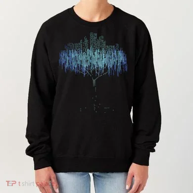 Binary Tree Coding Computer Programmer Funny Women's Sweatshirt