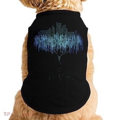 Binary Tree Coding Computer Programmer Funny Doggie Tank
