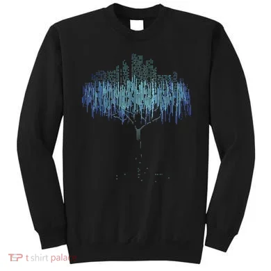 Binary Tree Coding Computer Programmer Funny Sweatshirt
