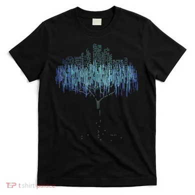 Binary Tree Coding Computer Programmer Funny T-Shirt