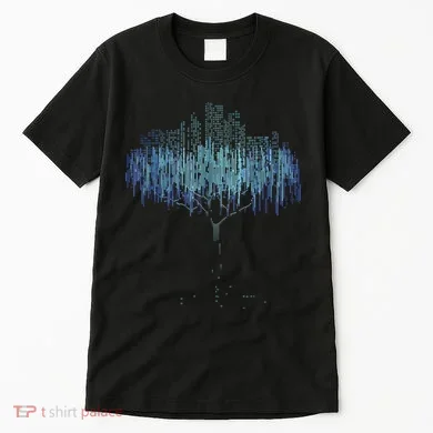 Binary Tree Coding Computer Programmer Funny Tall T-Shirt