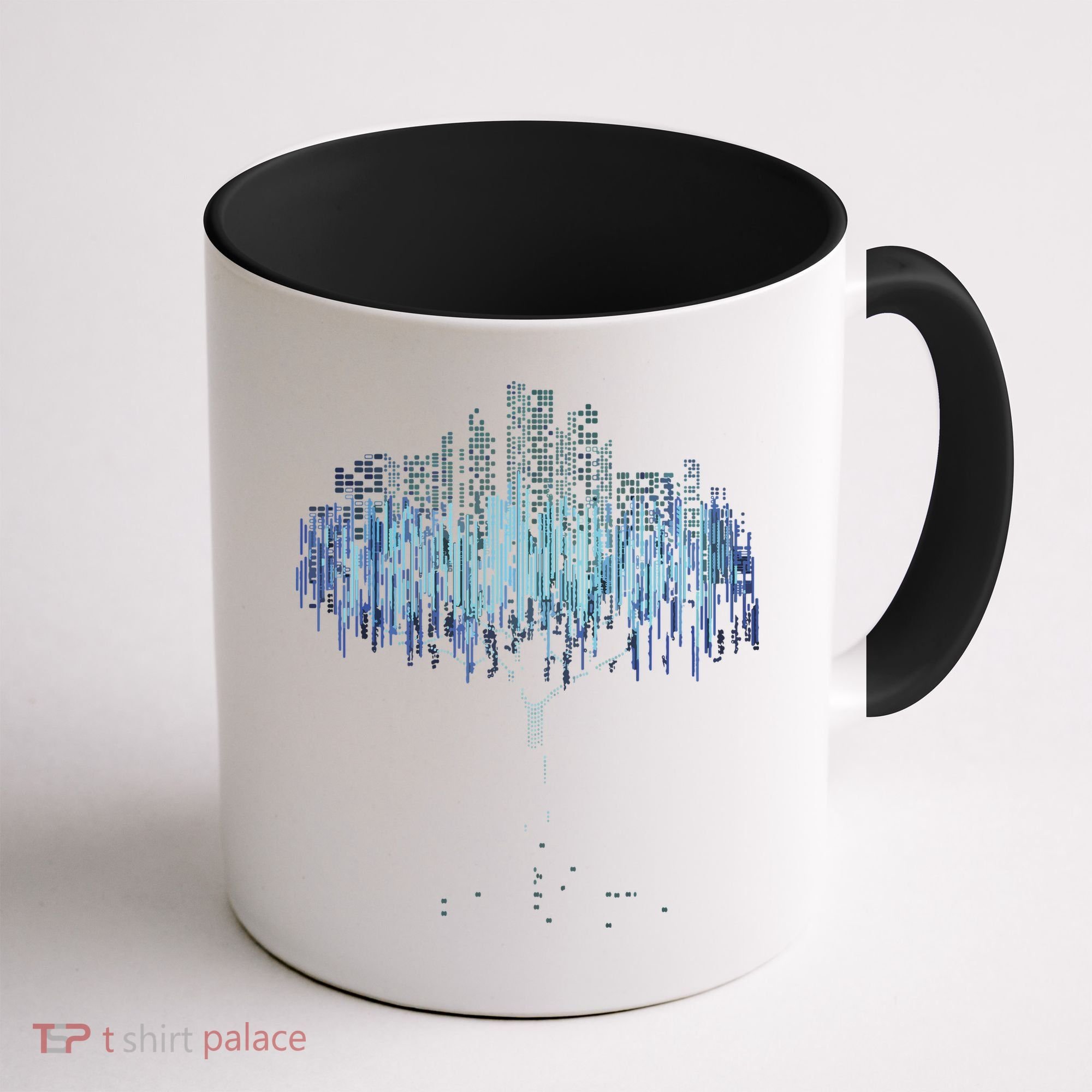 Binary Tree Coding Computer Programmer Funny Coffee Mug