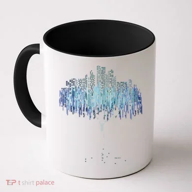 Binary Tree Coding Computer Programmer Funny Coffee Mug