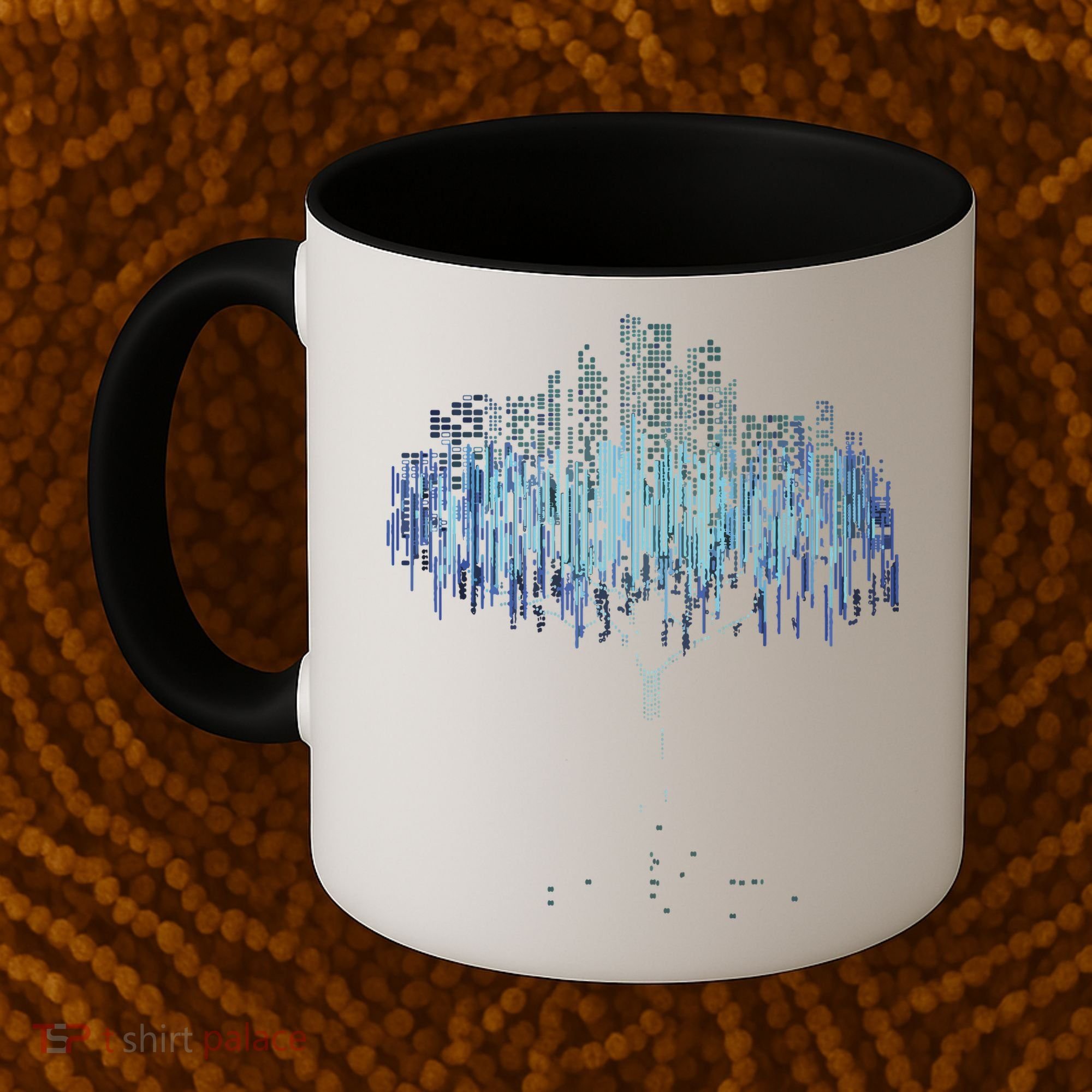 Binary Tree Coding Computer Programmer Funny Coffee Mug