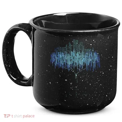 Binary Tree Coding Computer Programmer Funny 15oz Campfire Ceramic Mug