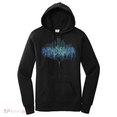 Binary Tree Coding Computer Programmer Funny Women's Hoodie
