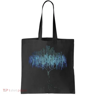 Binary Tree Coding Computer Programmer Funny Tote Bag