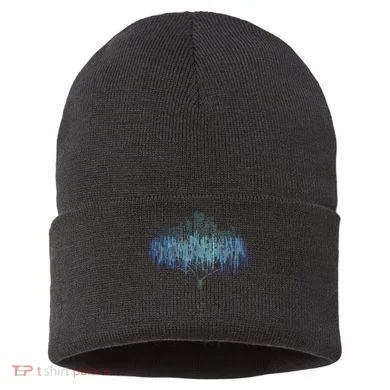 Binary Tree Coding Computer Programmer Funny Sustainable Knit Beanie