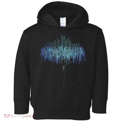 Binary Tree Coding Computer Programmer Funny Toddler Hoodie