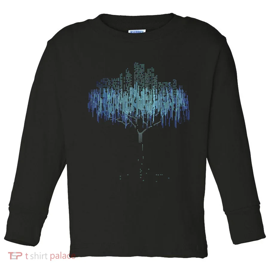 Binary Tree Coding Computer Programmer Funny Toddler Long Sleeve