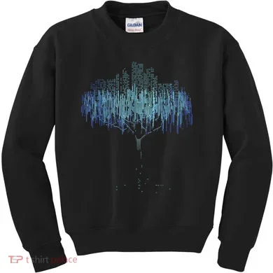 Binary Tree Coding Computer Programmer Funny Kids Sweatshirt