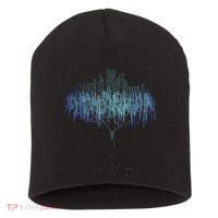 Binary Tree Coding Computer Programmer Funny Short Acrylic Beanie thumb 0